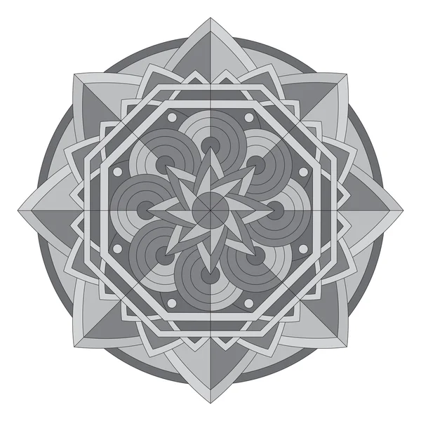 Patrón circular o mandala — Archivo Imágenes Vectoriales
