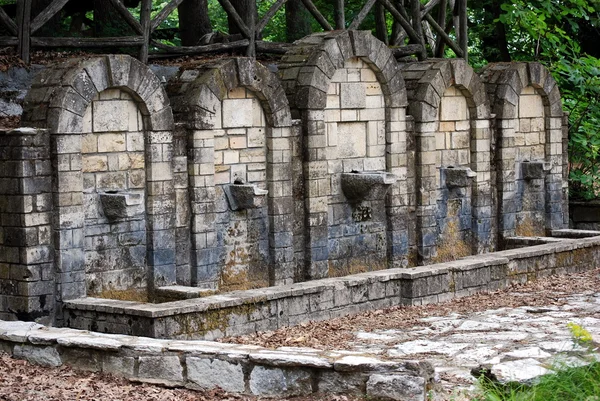 Oude fonteinen in Griekenland. — Stockfoto