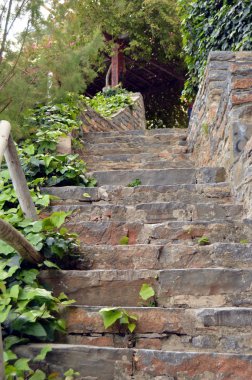 Taşlar bir merdiven.