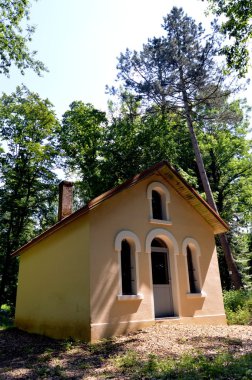 Ormanda geri eski Şapel.