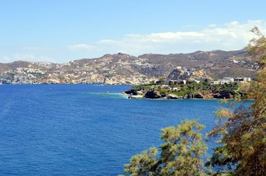 Bir otel Deniz Manzaralı.