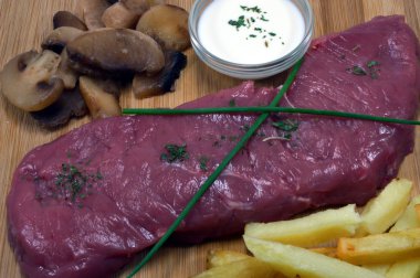 Un steak et ses IngrEdIents