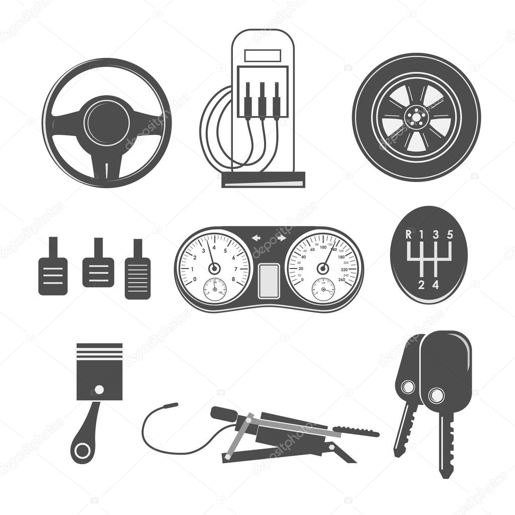 Automotive icons theme