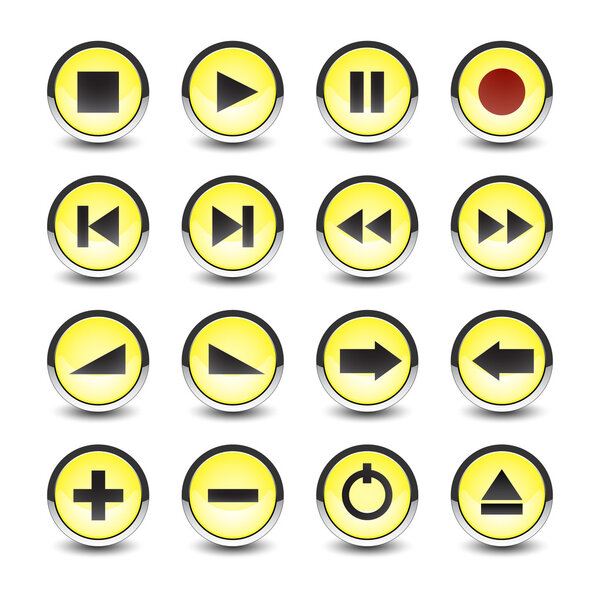 Vector music icons