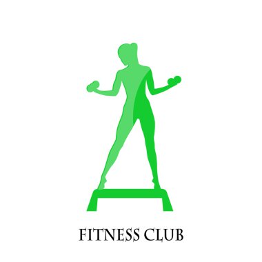 Yeşil simge fitness kulübü