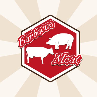 Barbekü sığır eti ve domuz eti