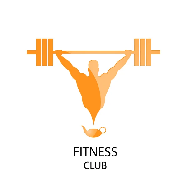 Fitness-Club-Ikone — Stockvektor