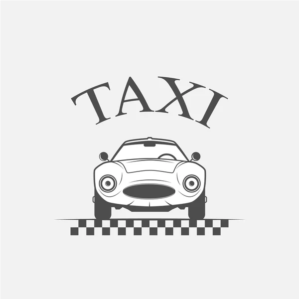 Vektorové logo taxi — Stockový vektor