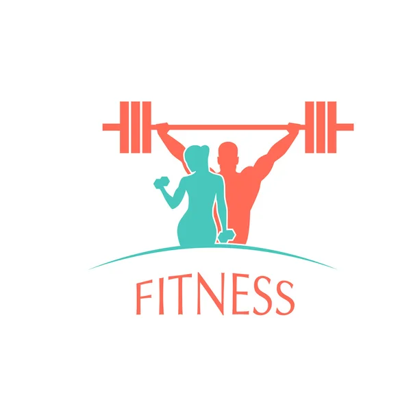 Icona del fitness club — Vettoriale Stock