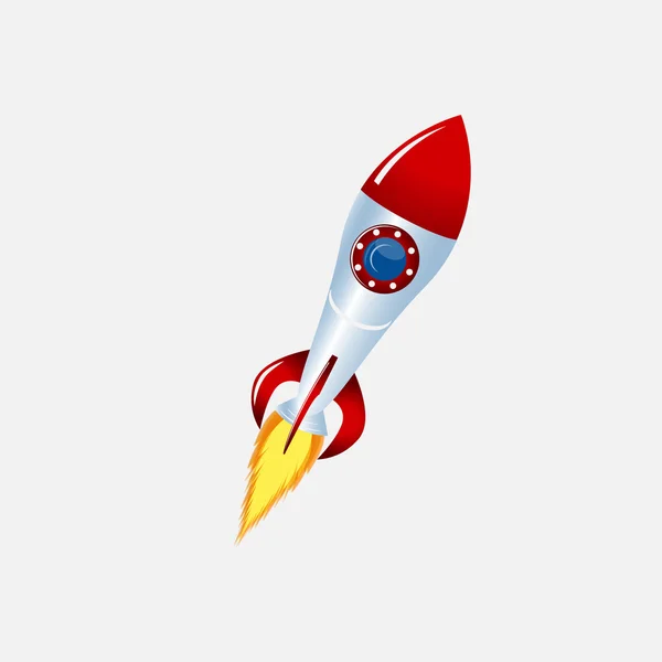 Barva raket a kosmických lodí — Stockový vektor