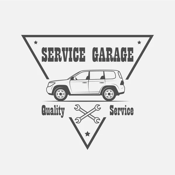 Auto service logo — Stockvector