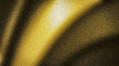 Pahalı tasarım için parlak altın, sarı ve siyah köşegen ışık demeti ile 4K soyut kumlu arka plan