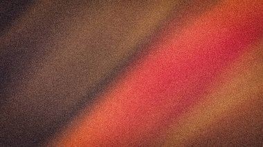 Koyu kahverengi ve siyah arasında dinamik kırmızı ve turuncu süpürüp dramatik bir kumsal dokusuyla güçlendiren koyu 4K soyut gradyan.