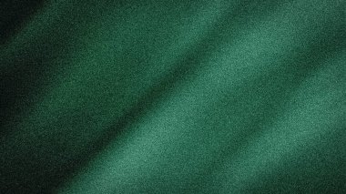 Zengin açık deniz yeşili ve siyahından zarif kıvrımlar içeren 4K soyut arkaplan. Lüks, son derece detaylı bir tanecikli dokuya sahip.