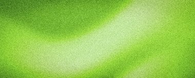 Parlak yeşil, çimen yeşili ve parlayan beyaz çapraz bulanık eğimli geniş ve soyut bir kumlu arka plan. Taze ve enerjik.