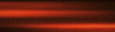 Dramatic abstract background in fiery orange and deep black, featuring intense horizontal light streaks and a heavy, textured digital speckled grain effect