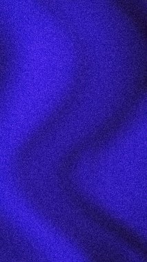 Yüksek etkili dijital ve baskı tasarımları için dinamik ve modern bir taneli ses dokusuna sahip derin mavi ve mor gradyan ile canlı, koyu soyut arkaplan