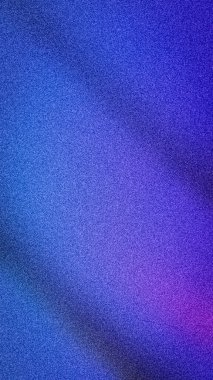 Canlı mavi, menekşe rengi ve dinamik ışık çizgisi ve ince kumlu dokusu olan yoğun mor soyut gradyan. Dikey dijital göz alıcı arkaplan