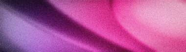 Canlı 4K soyut arka plan, akışkan bir gradyan ile karışık mor, sıcak pembe ve morumsu, modern ve retro tasarımlar için modaya uygun taneli bir dokuya sahip.