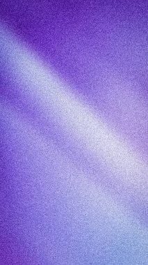 Geniş, parlak köşegen bir ışığa sahip soyut serin tonlu dikey arkaplan, mor, beyaz ve açık mavi renkli bulanık bir desen içerir.