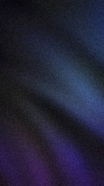 Koyu, karamsar, soyut bir arka plan, kumlu bir doku ve koyu lacivert, canlı mor ve siyah rengin gradyan karışımı. Fütürist, lüks veya ekran tasarımları için ideal