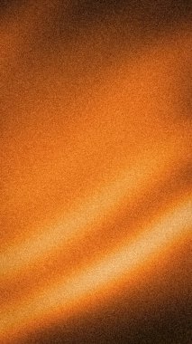 Koyu turuncu ve koyu kahverengi bir gradyanı olan zengin dikey soyut arkaplan, parlak ışık çizgileri ve otantik, yüksek kalite karıncalı dokusuyla vurgulanmış.