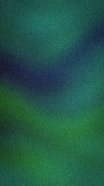 Derin, dramatik bir gradyan ile karamsar dikey arka plan: zengin orman yeşili, zümrüt, derin deniz mavisi ve deniz mavisi renkleri