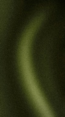 Karanlık bir orman tabanının üzerinde zeytin ve adaçayı yeşili renkte yumuşak kıvrımlı bir ışık demeti olan soyut kumlu arka plan, organik ve askeri tarzda tasarımlar için mükemmel.