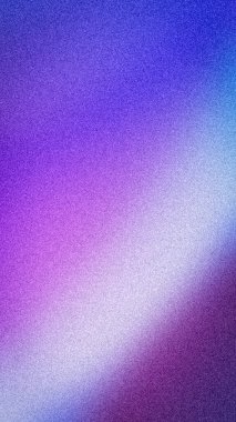 Mor, mor, mavi ve beyaz tonlardan oluşan yumuşak bir bulanıklık içeren soyut kumlu gradyan arkaplan. Duvar kâğıdı ve afişler için modern dikey doku mükemmel