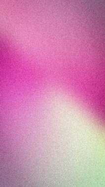 Canlı pembe, morumsu, mor ve yumuşak beyaz tonlara sahip soyut dikey kumlu gradyan. Modern yaratıcı sanat için mükemmel desenli, bulanık bir arka plan.