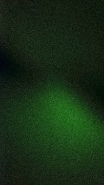 Koyu yeşil ve siyah tonlara sahip karanlık, kasvetli bir atmosfere sahip soyut kumlu arka plan, modern dikey duvar kağıtları ve dijital afişler için mükemmel..