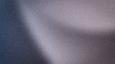 Profesyonel pankartlar ve duvar kağıtları için mükemmel, zarif, bulanık bir dokuya sahip gümüş, gri ve koyu mavi gradyan ile soyut 4K taneli arkaplan