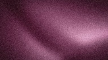 Bulanık koyu leylak, erik ve bordo tonları ile soyut 4K taneli arka plan. Zarif tasarımlar için yumuşak beyaz ışık sızıntısı içeren karamsar bir arka plan