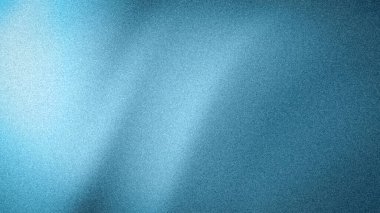 Yumuşak geçiş ve gürültüyle mavi ve derin okyanus eğimine sahip canlı bir gökyüzü içeren soyut 4K tanecikli arka plan. Modern web pankartları ve duvar kağıtları için mükemmel.