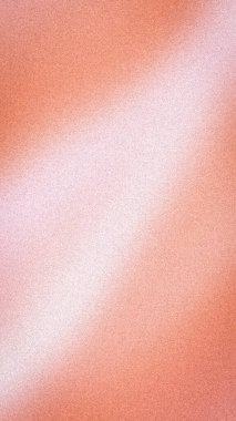 Yumuşak şeftali, mercan ve gül sarısı tonlarıyla soyut tanecikli gradyan. Bulanık köşegen bir ışık huzmesi bu modern arkaplana sıcak ve dokulu bir zarafet ekler.