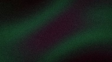 Koyu yeşil, koyu kestane rengi ve siyah tonlara sahip soyut 4K taneli arka plan, karamsar afişler ve duvar kağıtları için düşük-kurgu dokusuna sahip.