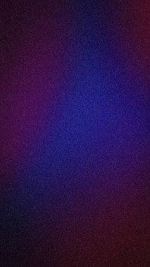 Gürültülü kum dokusu olan koyu mavi, mor ve morumsu bir gradyan, dikey duvar kağıtları, afişler ve web için mükemmel.
