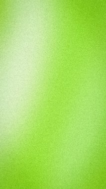 Canlı kireç yeşili, açık çimen yeşili ve yumuşak beyaz tonlar ile soyut tanecikli gradyan; pankartlar ve duvar kağıtları için taze bulanık ses dokusu