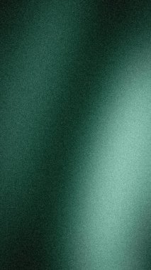 Koyu orman tonları ve gümüş röfleleri ile koyu yeşil zümrüt tanecikli gradyan; lüks afişler ve duvar kağıtları için profesyonel bulanık ses dokusu