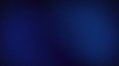 Derin donanmanın yumuşak geçişleriyle soyut 4K taneli arka plan, gece mavisi ve siyah renkler, modern tasarım için yüksek kalitede bulanık bir dokuya sahip