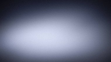 Koyu mavi ve gri tonların bulanık gradyan karışımı ile soyut tanecikli 4K arkaplan