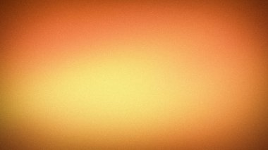 Sıcak turuncu, altın ve kahverengi renkli bulanık desenli soyut 4K taneli arkaplan