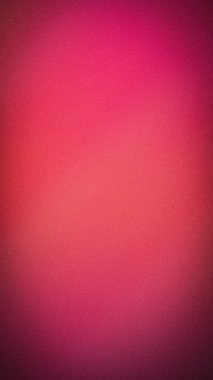 Bright crimson and soft pink abstract grainy gradient background with vertical blur