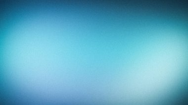 Yumuşak ışık 4K ile canlı mavi ve deniz mavisi soyut kumlu gradyan arkaplan