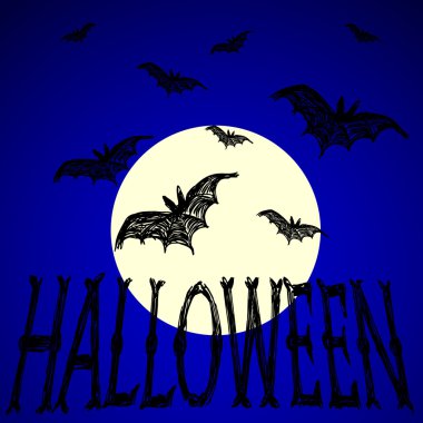 Vektör Cadılar Bayramı Poster