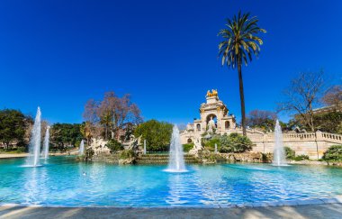 Çeşme parc de la ciutadella, Barselona, İspanya