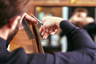 kurutma, kadın saç şekillendirme bir Güzellik Salonu