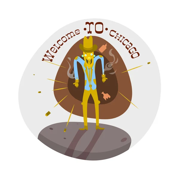 Adam iki tabanca ateş