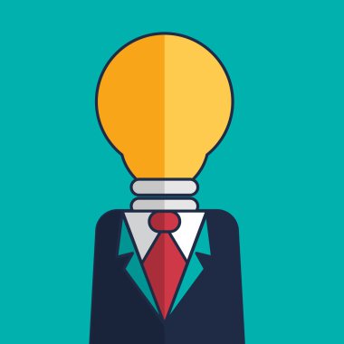 çizgi film iş adamı fikri