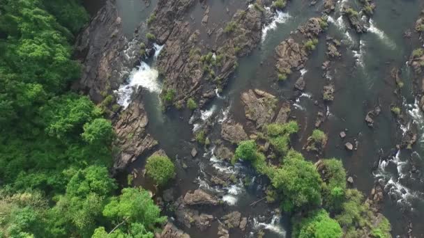 Athirapally Waterfalls on the south-west coast of India — Stock Video